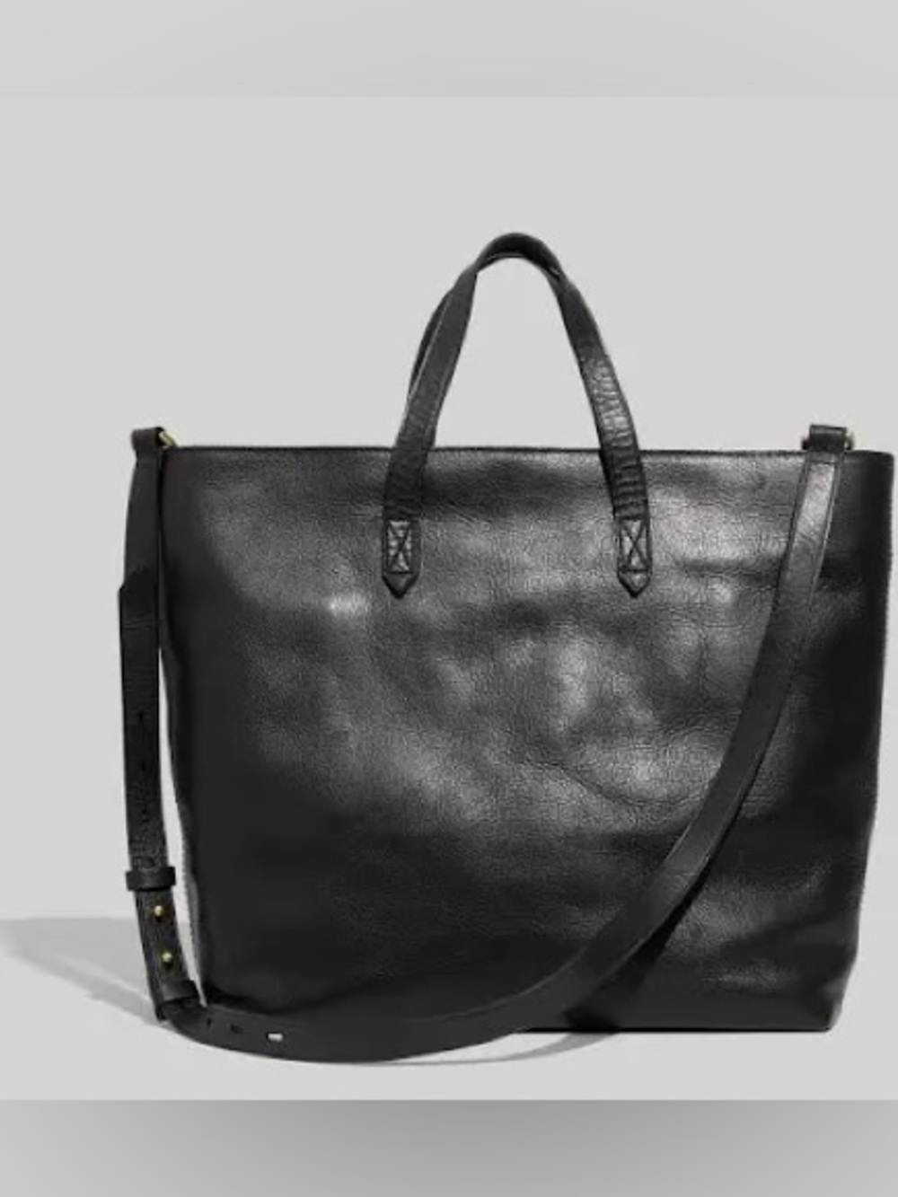 Madewell Zip-Top Transport Carryall Black